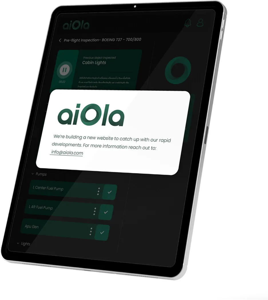 tablet phone with aiOla
