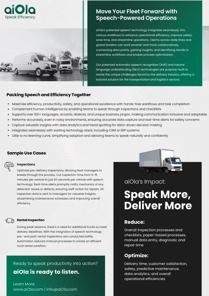 Fleet Management One Pager